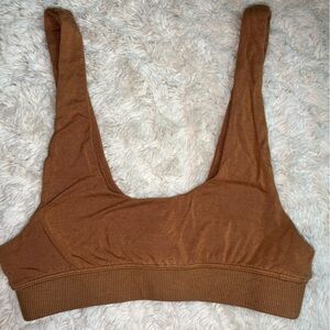 SKIMS Tan Bandeau Bralette